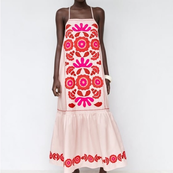 COPY - NWT Zara Limited Edition Embroidery Dress - Picture 12 of 12